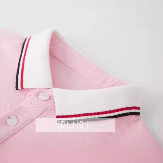 2025 Girls' Cotton Polo Skirts – Summer (Long Sleeve)