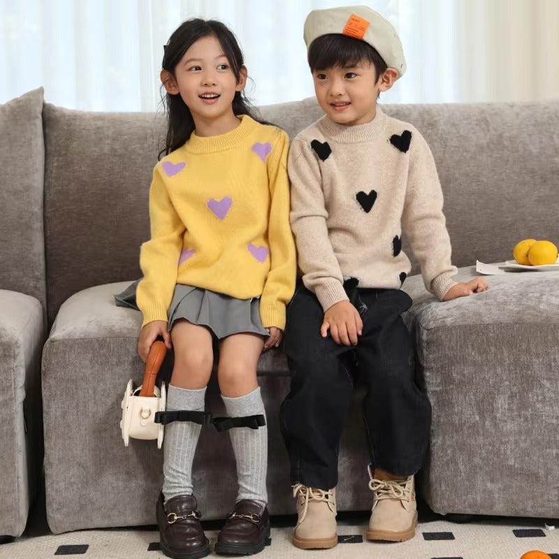 Wholesale Kids' Wool Sweaters – Fall/Winter (Thick, Warm)
