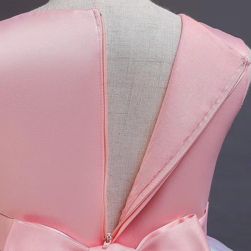 Girls' Fluffy Gauze Princess Dresses – Festival/Christmas (Unicorn, Flower Girl)