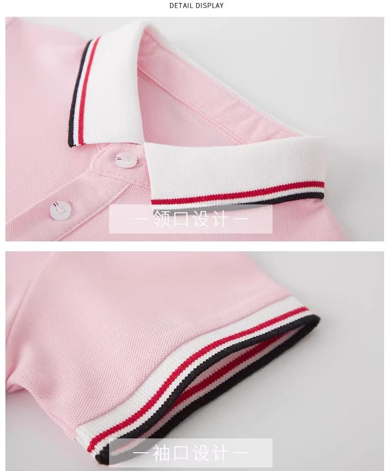 2025 Girls' Cotton Polo Skirts – Summer (Long Sleeve)