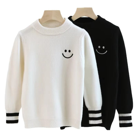 Kids' 100% Pure Wool Sweater – High-End (Cute, Thickened)