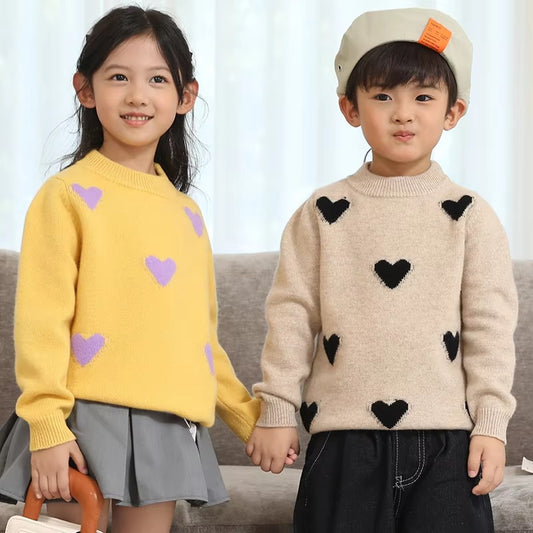 Wholesale Kids' Wool Sweaters – Fall/Winter (Thick, Warm)