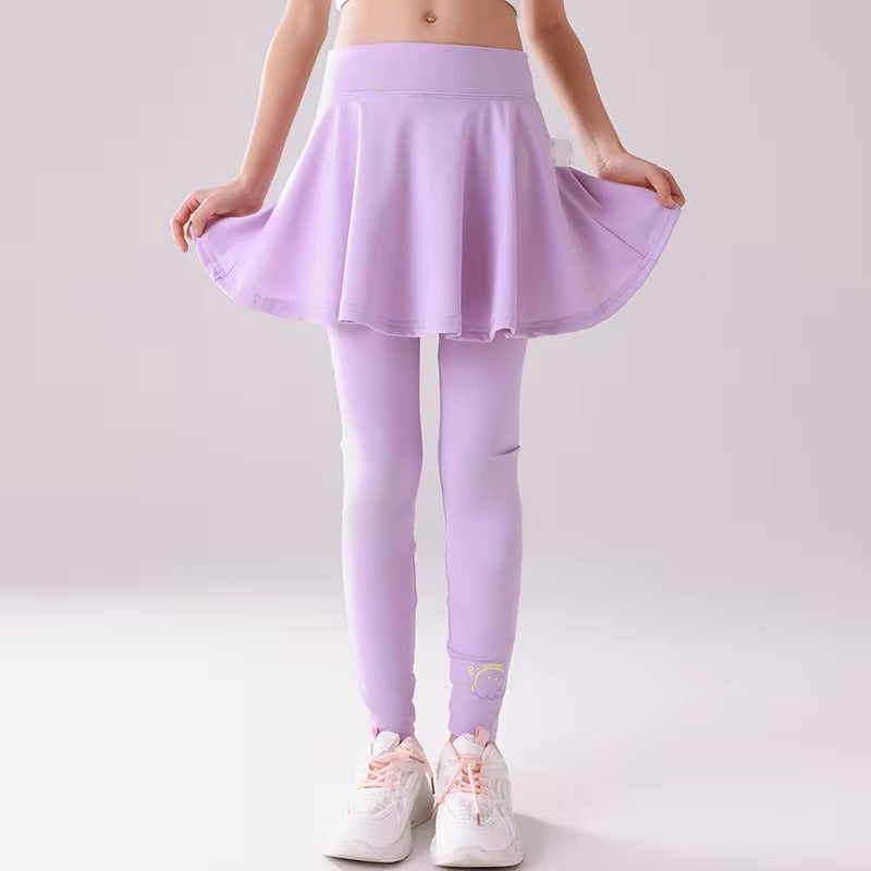 Girls' Custom Summer Sports Pants – Quick-Drying (Yoga/Golf, High-Quality)