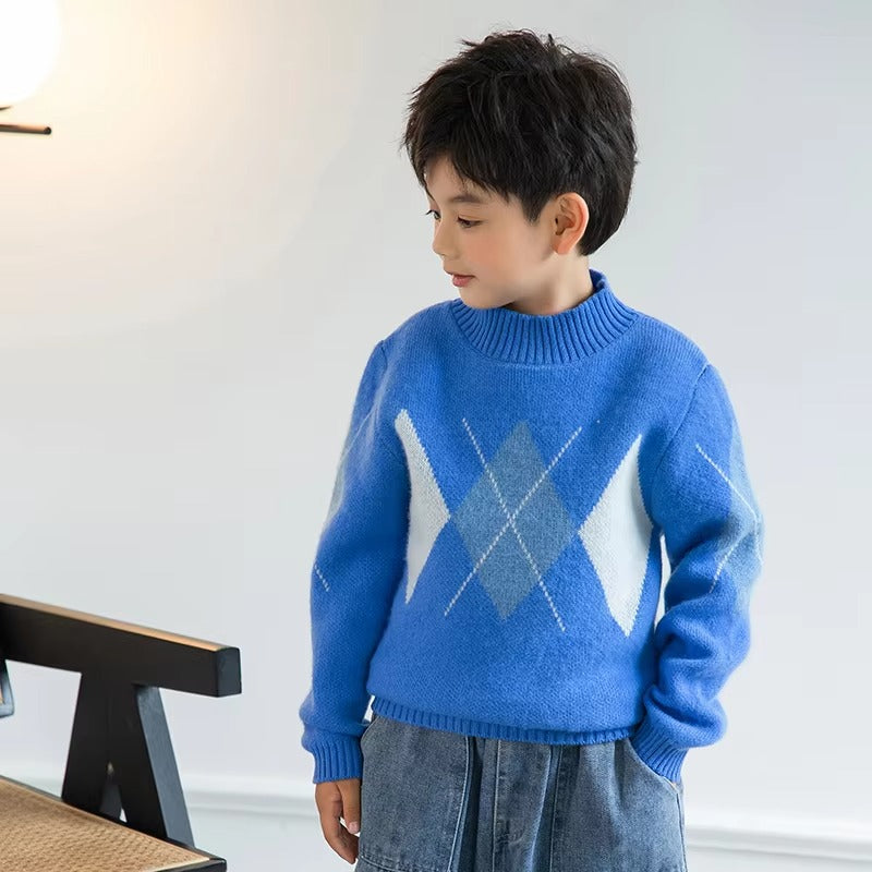 Kids' Cashmere Pullover – Autumn/Winter (Stylish, Comfortable)