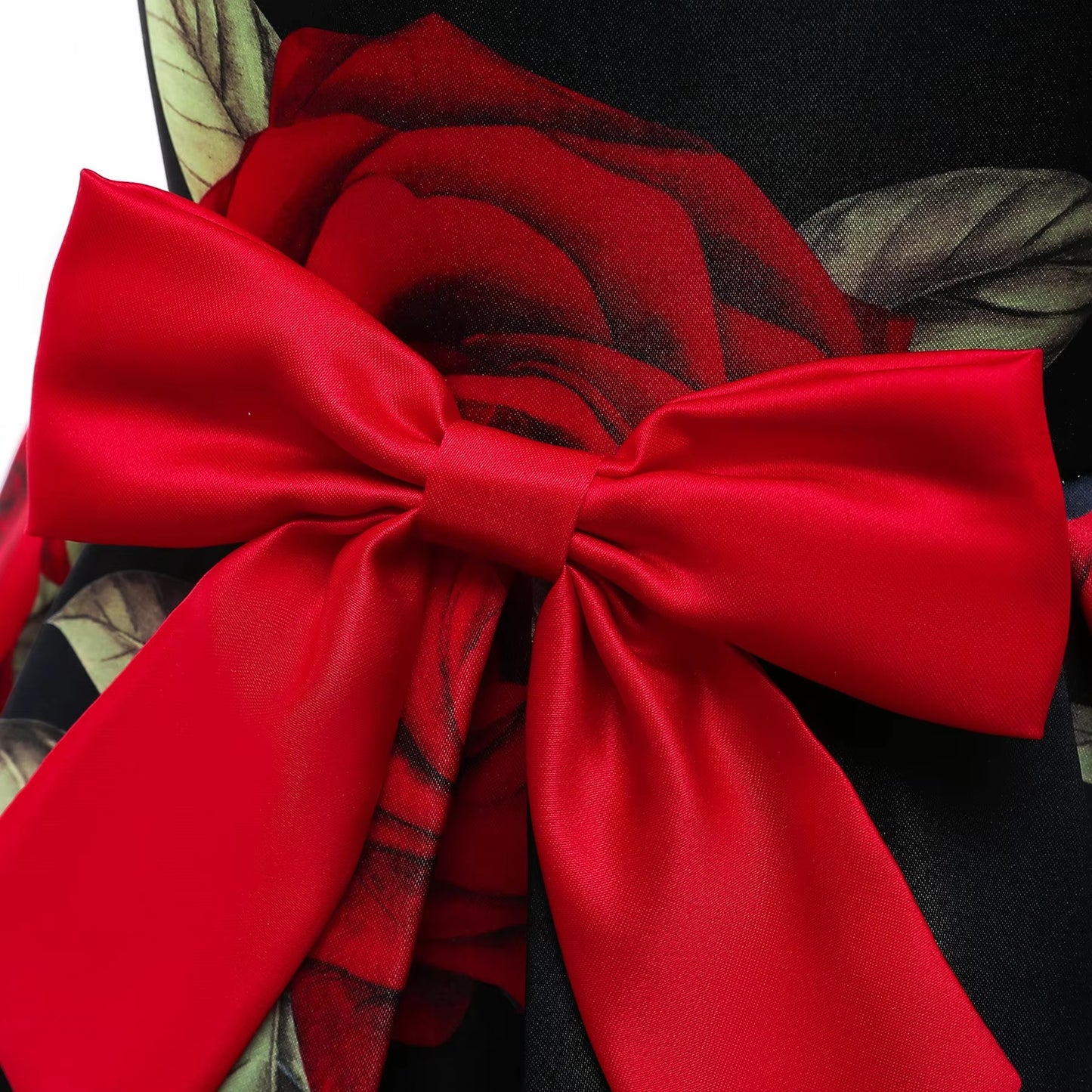 Wholesale Girls' Red Rose Vest Skirts – Summer Princess Style