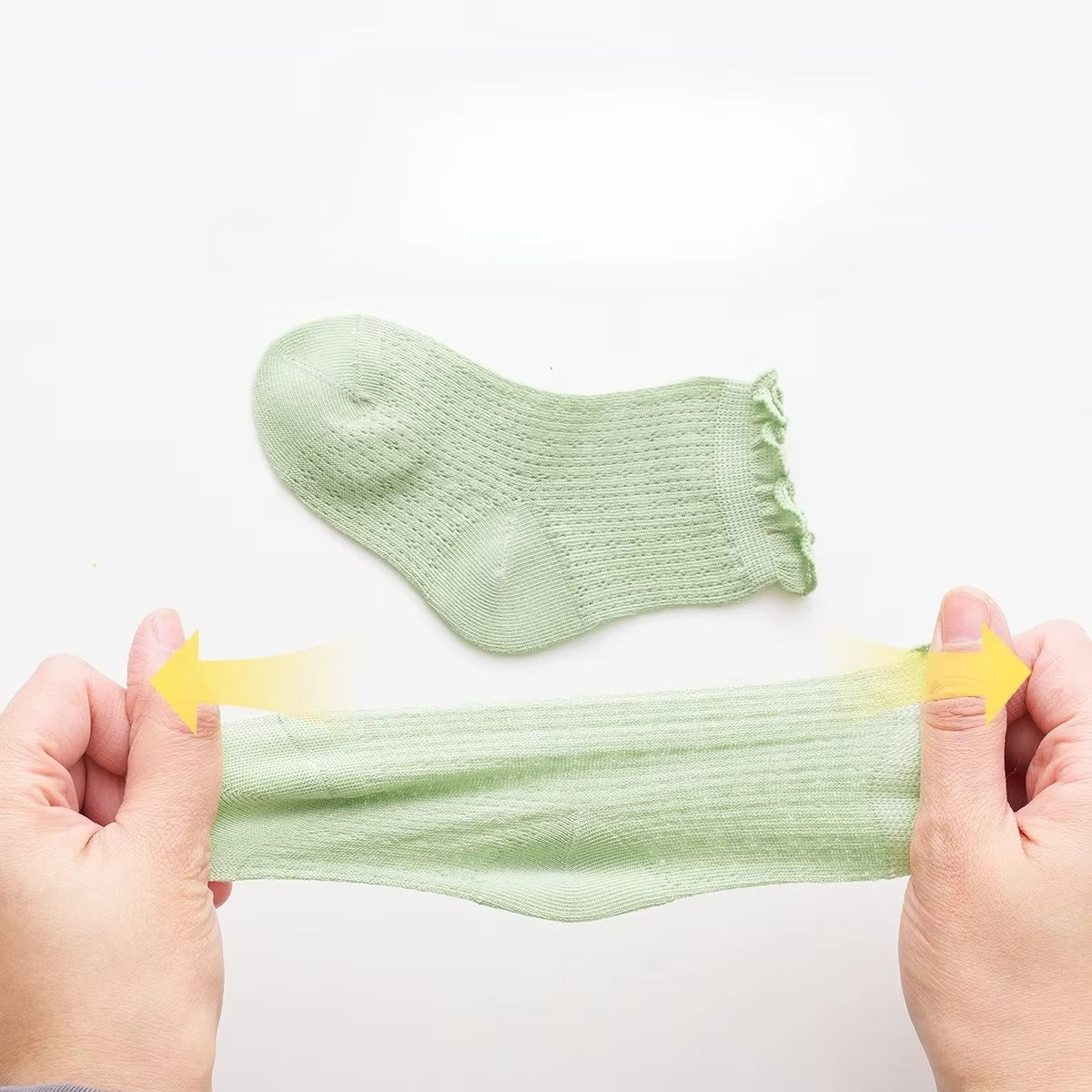 Wholesale Newborn Combed Cotton Ankle Socks – Summer Thin (Mesh, Solid, Lace, Loose)