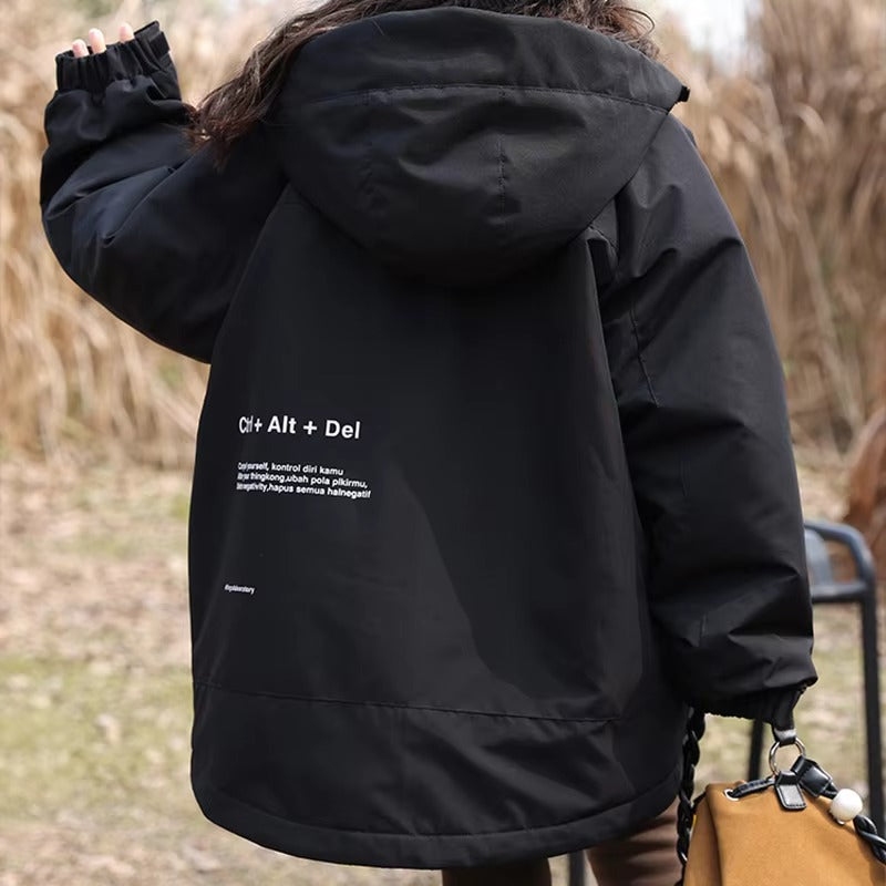 Kids' 3-in-1 Down Jacket – Autumn/Winter (Warm, Windproof, Cool & Cute)